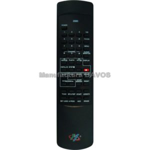 VCR ART. 2685 REMOTO VIDEO GOLDSTAR CON TECLA SEL LOCK