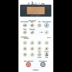 ART. 2749 - TECLADO MD96 p/ WHIRPOOL M513 74105